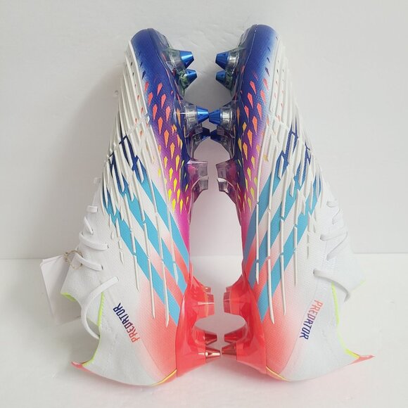 NEW Adidas Predator Edge.1 Low SG Soccer Cleats GW1014 Size 8.5 White main image 7
